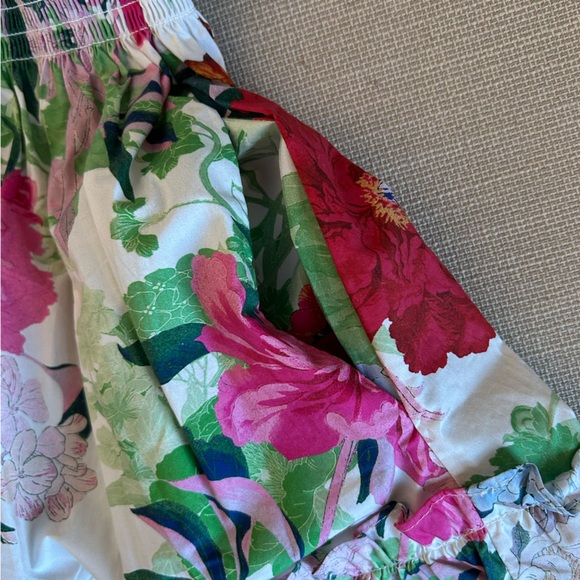 NEW Cara Cara Sally Mini Off Shoulder Dress - Booming Floral Motif - Picture 10 of 13